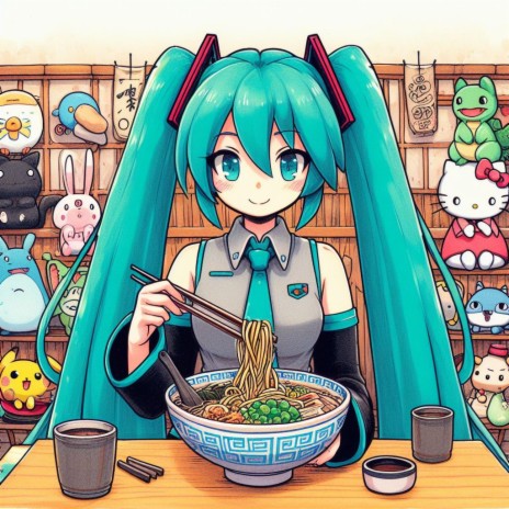 noodles! ft. Miku Hatsune & Lil Cheese Touch | Boomplay Music