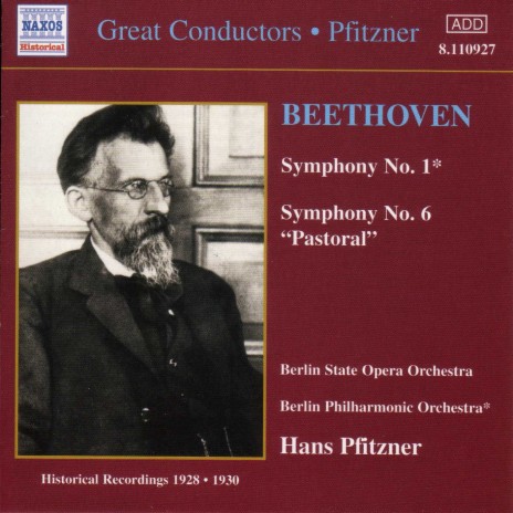 Symphony No. 1 in C Major, Op. 21: III. Menuetto. Allegro molto e vivace ft. Hans Pfitzner | Boomplay Music