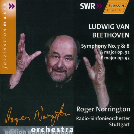 Symphony No. 8 in F Major, Op. 93: III. Tempo di menuetto (Live) ft. Roger Norrington | Boomplay Music