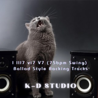 I III7 vi7 V7 (75bpm Swing) Ballad Style Backing Tracks