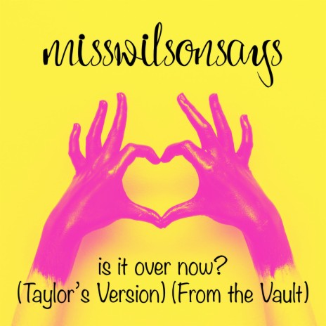 is it over now? (Taylor's Version From the Vault) | Boomplay Music