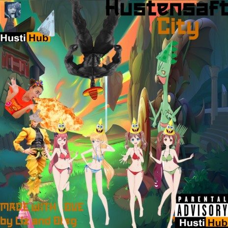 Hustensaft City ft. Lizard, Gewaldro & Husti | Boomplay Music