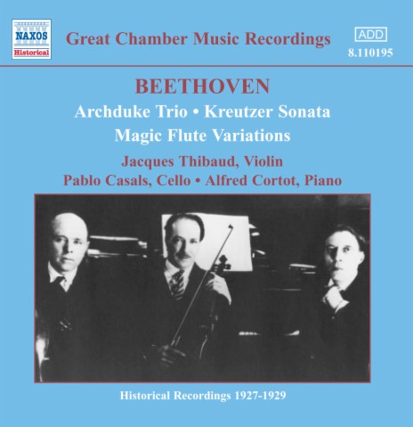 Violin Sonata No. 9 in A Major, Op. 47 Kreutzer: III. Finale. Presto ft. Jacques Thibaud | Boomplay Music