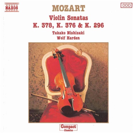 Violin Sonata No. 26 in B-Flat Major, K. 378: I. Allegro moderato ft. Wolf Harden | Boomplay Music