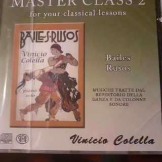 MASTER CLASS, VOL.2 BARRE (BALLET CLASS MUSIC) VINICIO COLELLA PIANIST