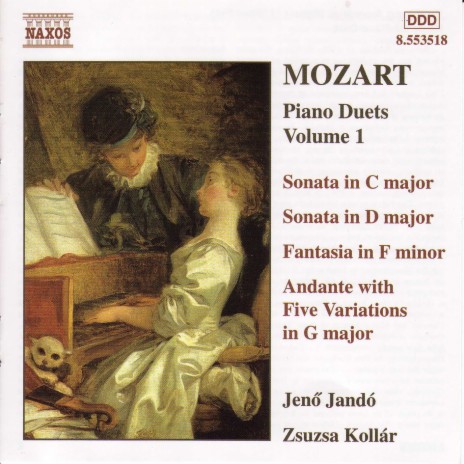 Sonata for Piano 4 Hands in D Major, K. 381: III. Allegro molto ft. Zsuzsa Kollár | Boomplay Music