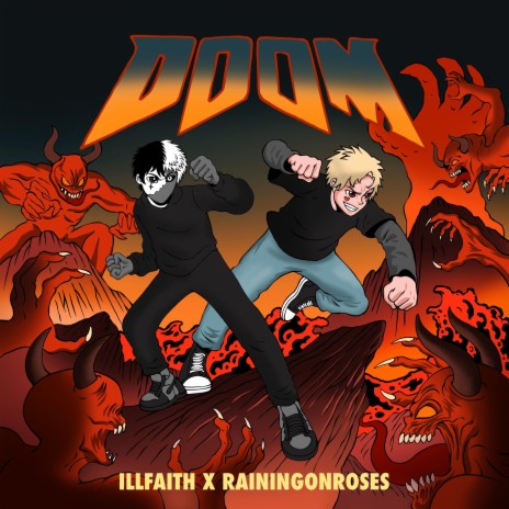 DOOM ft. RainingOnRoses | Boomplay Music