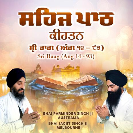 Sehaj Path Kirtan Sri Raag Ang 14 to 25 ft. Bhai Jagjit Singh | Boomplay Music