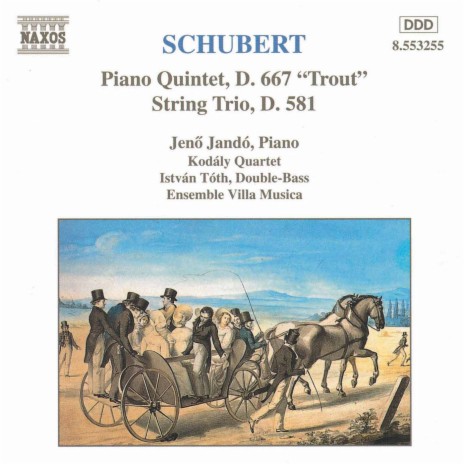 Piano Quintet in A Major, Op. 114, D. 667 Trout: IV. Theme with Variations. Andantino (Featured in Spider-Man 2) ft. Kodály Quartet & István Tóth | Boomplay Music