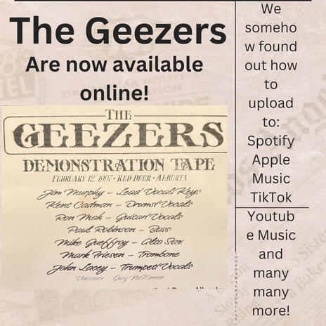 The Geezers | Boomplay Music