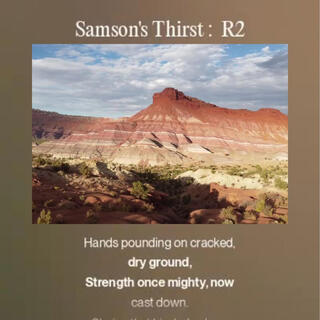 Samson's Thirst