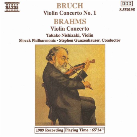 Violin Concerto No. 1 in G Minor, Op. 26: III. Finale. Allegro energico ft. Slovenská filharmónia & Stephen Gunzenhauser | Boomplay Music