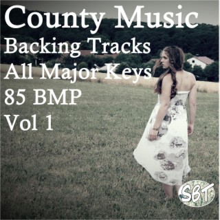 Country Music Backing Tracks All Major Keys, 85 BPM, Vol. 1