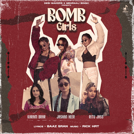 Bomb Girls ft. Jashan Heer & Ritu Jass | Boomplay Music