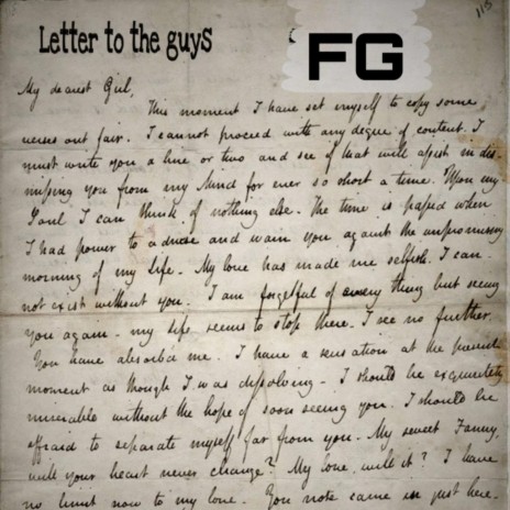 Letter to the guys | Boomplay Music