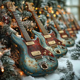 Electric Guitar Christmas