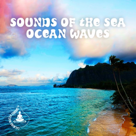 Calm Ocean Sounds at Night Time