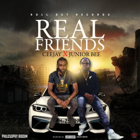 Real Friends ft. Junior Bee | Boomplay Music