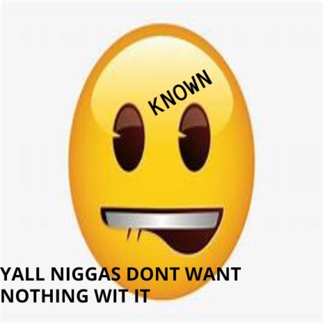 YALL NIGGAS DONT WANT NOTHING WIT IT
