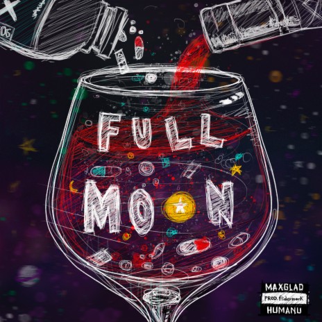 Full Moon ft. MaxGlad & flidermark | Boomplay Music