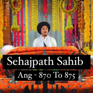 Sehajpath Sahib Ang 870 To 875