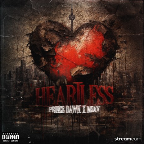 Heartless ft. Msav | Boomplay Music