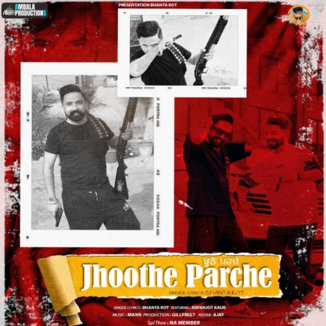 Jhoothe Parche ft. Arpanjot Kaur | Boomplay Music