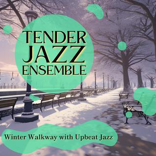 Winter Walkway with Upbeat Jazz