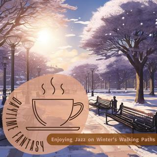 Enjoying Jazz on Winter's Walking Paths