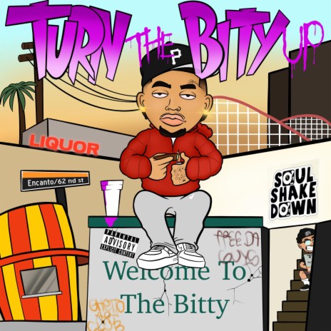 Turn The Bity Up ft. PoozietheLeanist | Boomplay Music