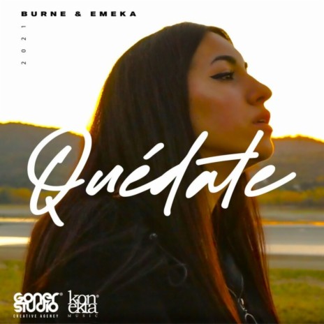 Quédate ft. Emeka | Boomplay Music