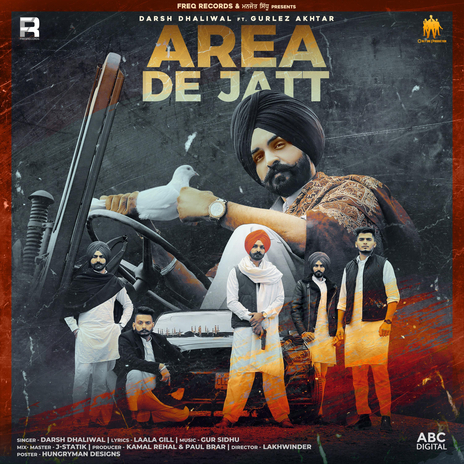 Area De Jatt ft. Gurlez Akhtar & Gur Sidhu | Boomplay Music