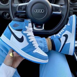 Blue Jordans