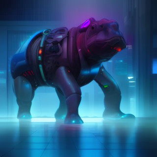 cyber hippopotamus