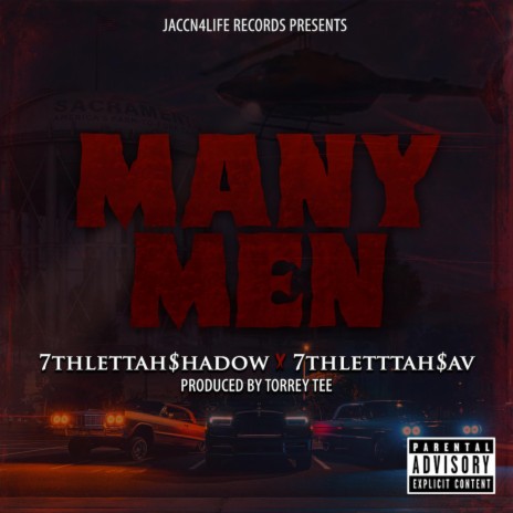 Many men ft. 7thlettahsav | Boomplay Music