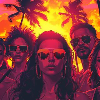 Electro Groove: Tropical Sunset Vibes & 100% Party Chill