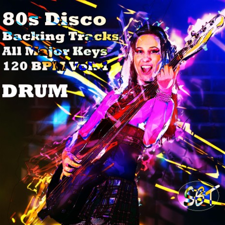 80s Dsico Drum Backing Track in Ab Major 120 BPM, Vol. 1 | Boomplay Music