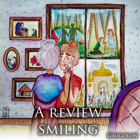 A review smiling | Boomplay Music