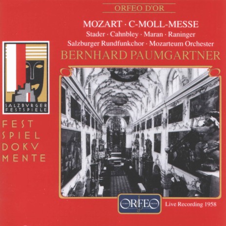 Mass in C Minor, K. 427 Great: V. Domine (Live) ft. Annelohre Cahnbley, Mozarteum Orchester Salzburg & Bernhard Paumgartner | Boomplay Music