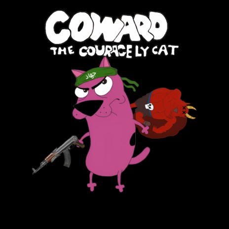 COWARD THE COURAGELY CAT