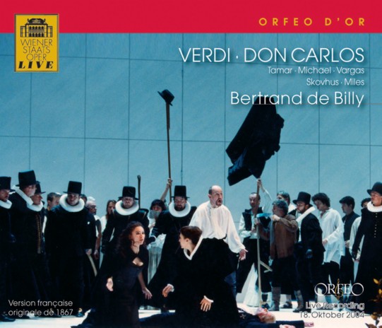 Don Carlos (Sung in French), Act I: A celui qui vous vient Madame - O chants de fête [Live] ft. Iano Tamar, Cornelia Salje, Benedikt Kobel, Chor der Wiener Staatsoper & Orchester der Wiener Staatsoper | Boomplay Music