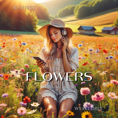 Flowers (8d Spatial Audio) ft. 8D Effect | Boomplay Music