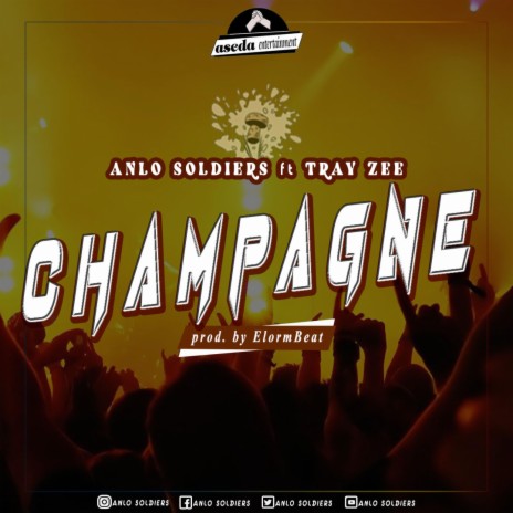 Champagne ft. Tray Zee | Boomplay Music