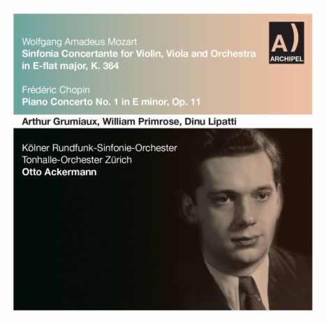 Sinfonia concertante in E-Flat Major, K. 364: I. Allegro maestoso ft. Otto Ackermann, Arthur Grumiaux & William Primrose | Boomplay Music