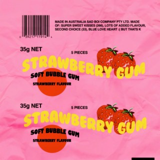 strawberry gum