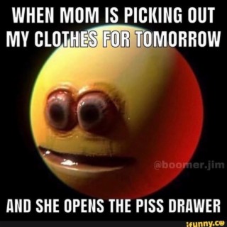 WHEN MOM FINDS THE PISS DRAWER