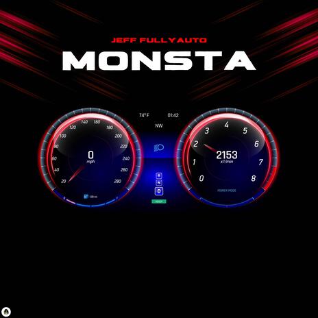 MONSTA (Sped Up) ft. Rajev Caution | Boomplay Music