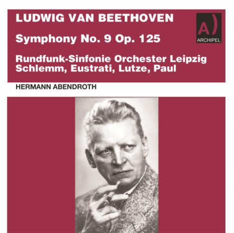 Symphony No. 9 in D Minor, Op. 125: II. Molto vivace (Live) ft. Hermann Abendroth | Boomplay Music