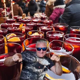 Glühwein mit Schuss