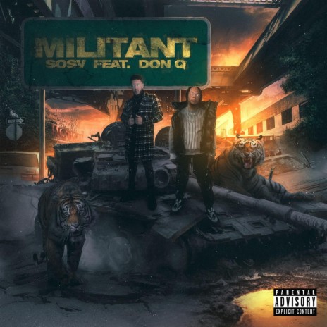 Militant (Radio Edit) ft. Don Q | Boomplay Music